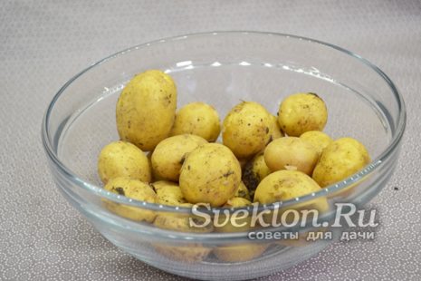 картофель подготовить